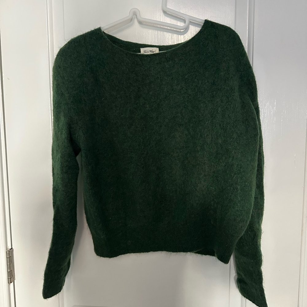 Women's Green American Vintage Sweater